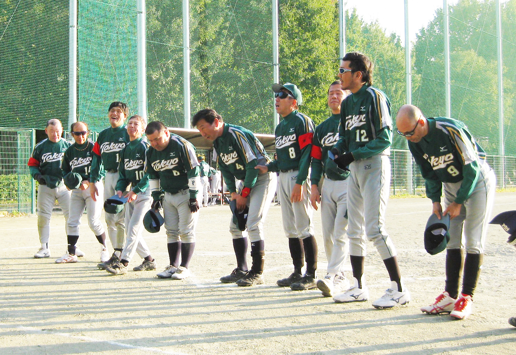 試合風景