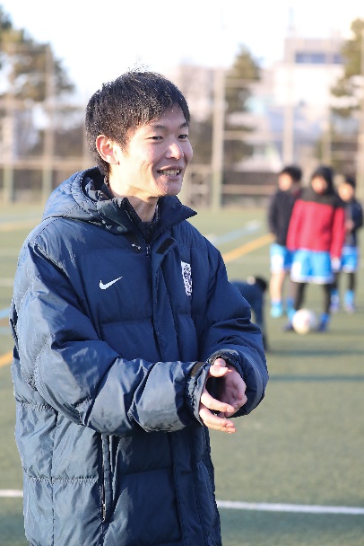 「貴重な練習試合になった。この経験を新シーズンに活かしたい」と長友克樹キャプテン